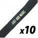 Click to see a larger image of 10 Pack of Velcro Cable Tie 20 x 180 mm