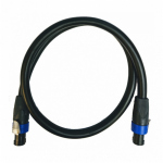 1M Speakon Lead -  4 core 4mm Speaker Cable