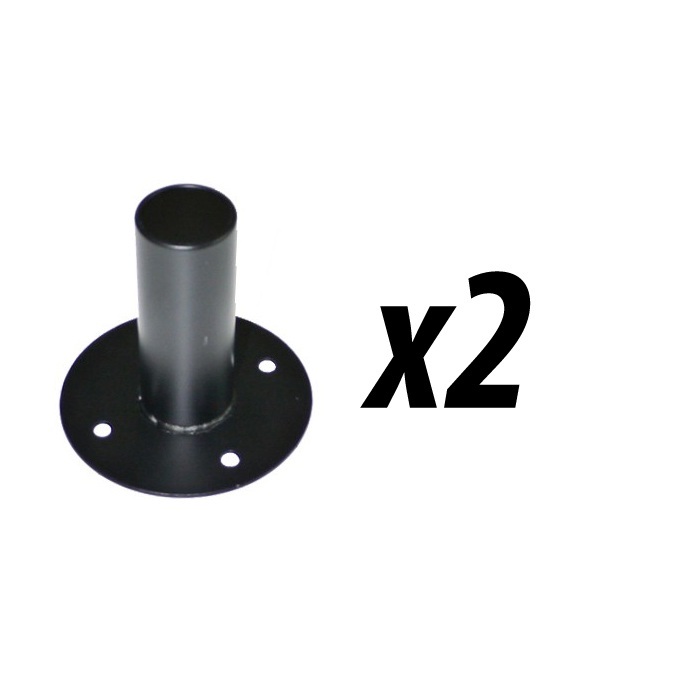 Pack of 2 Tuff Cab Internal Steel Top Hat Speaker Mounting Socket 35mm 