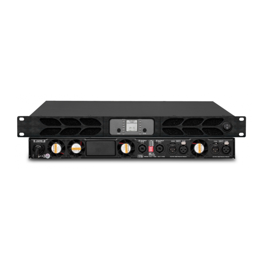 JAM Systems K12 :: 4 x  2900W amplifier