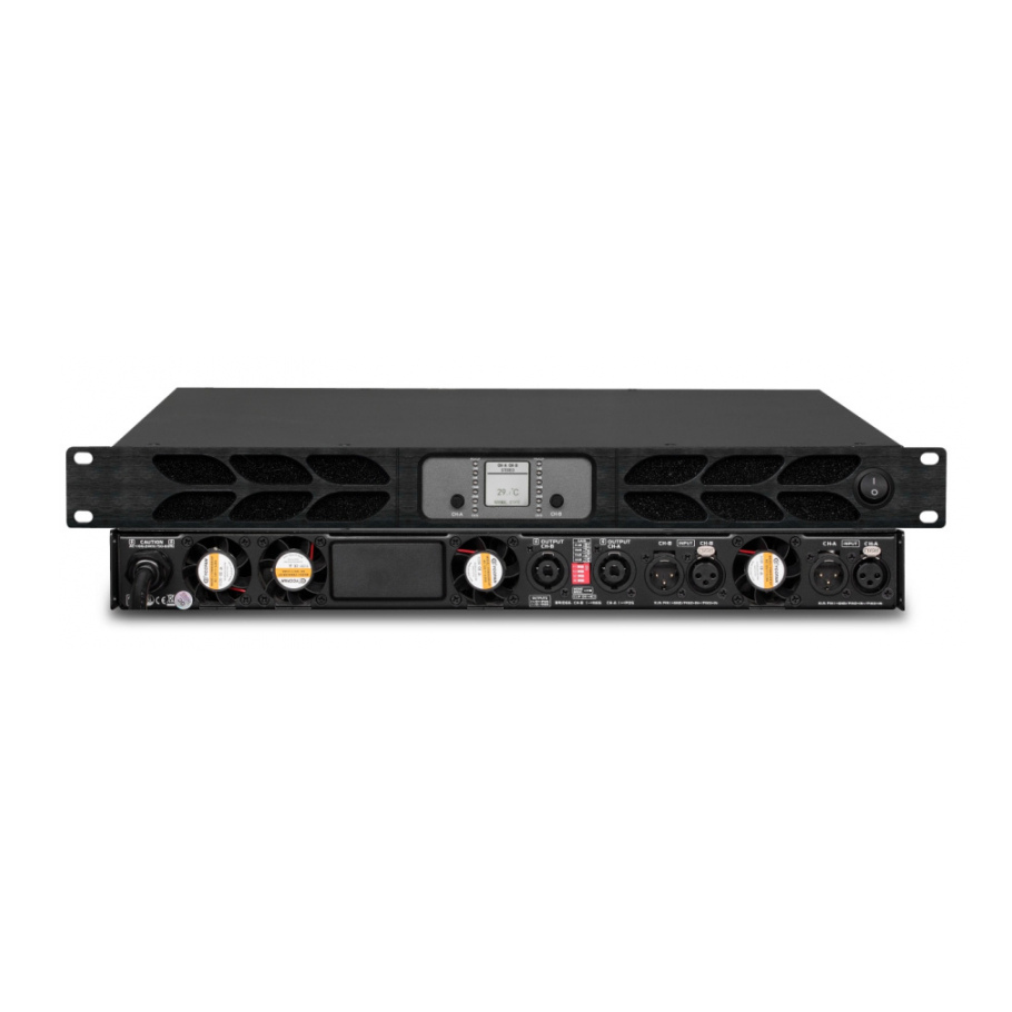 JAM Systems K16 :: 4 x  3500W amplifier