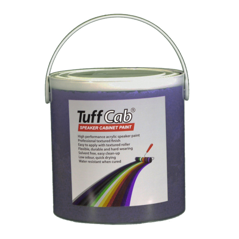 Tuff Cab Speaker Cabinet Paint - F1 Funky Purple Pro 2.5Kg