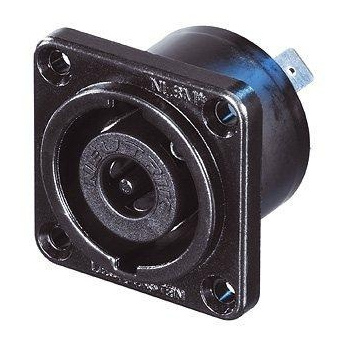 Neutrik NLT8MP-BAG 8-pole STX series SpeakON socket - Black