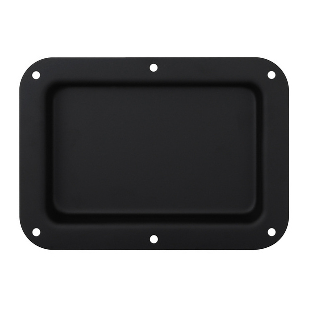 Tuff Cab Large Plain Dish Black Powder Coated