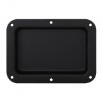 Tuff Cab Large Plain Dish Black Powder Coated