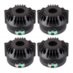 4 Pack of P-Audio SD-26BF 50W 1 inch Bolt On Compression Driver