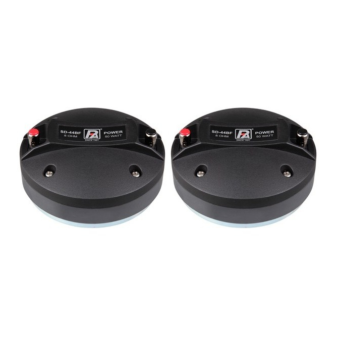 2 Pack of P-Audio SD-44BF 50W 1 inch Bolt On Compression Driver