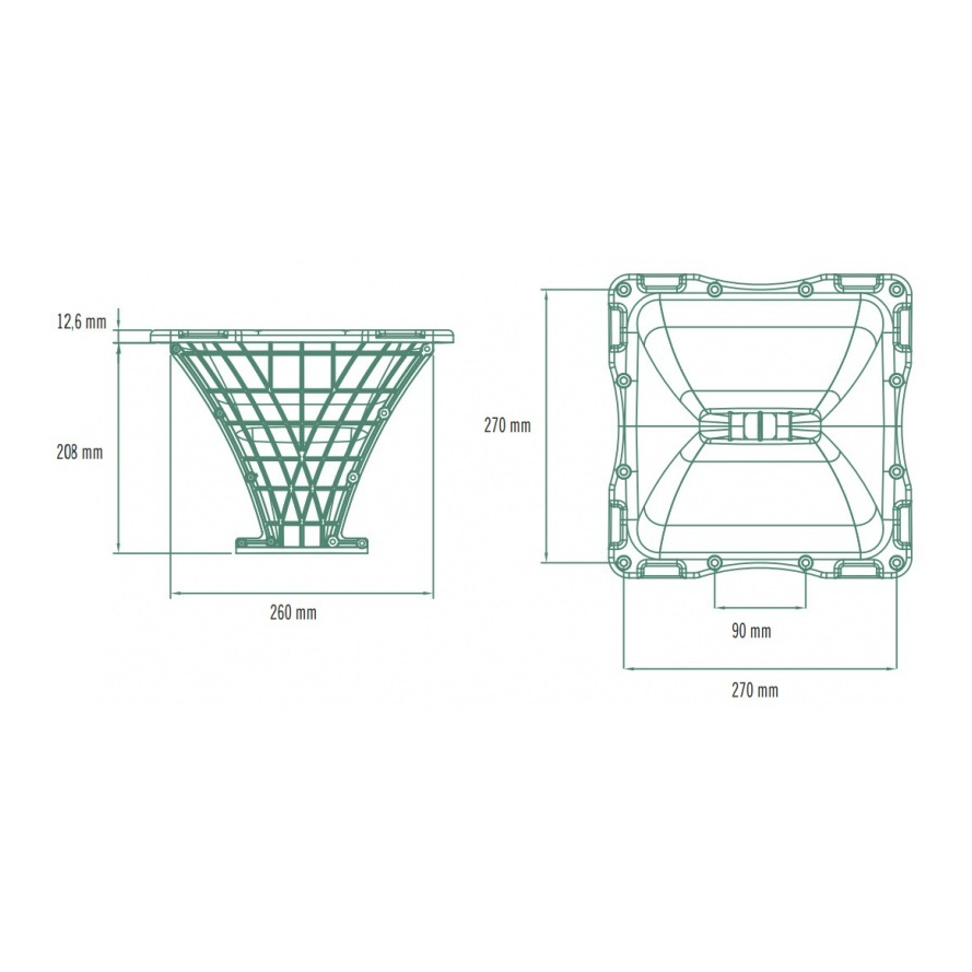 RCF HF950 Throat: 1.4 inch, 90X50, 300X300mm, Cut-off 400Hz