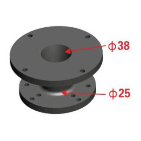 Sonitus Audio HA3825 1.5 inch to 1 inch Horn Adaptor