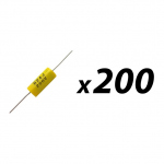 200 Pack of Crossover Capacitor Metallised Polypropylene 0.82uF