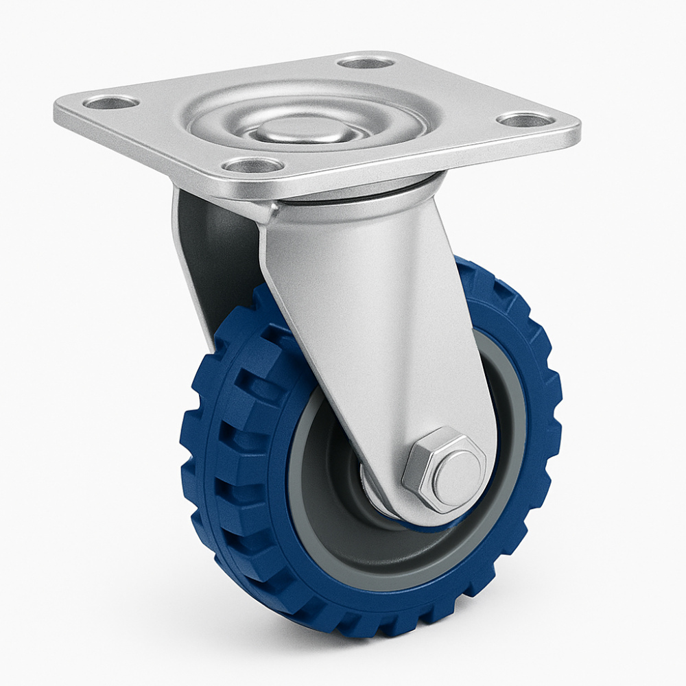 Heavy Duty Swivel Castor   - 5 inch 125mm wheel