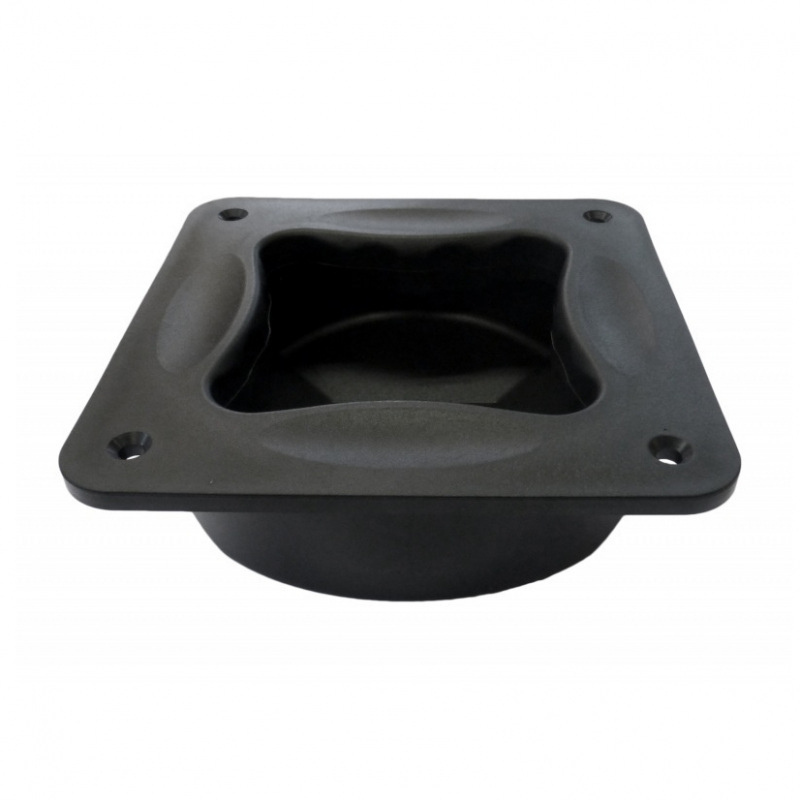 Plastic multi-directional cabinet/speaker handle