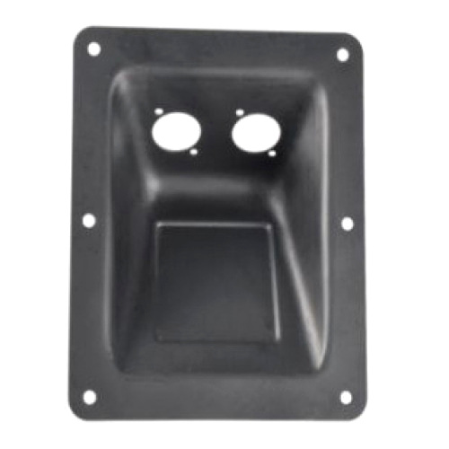 Recessed connector dish for 2 x NL4 Speakon Connector