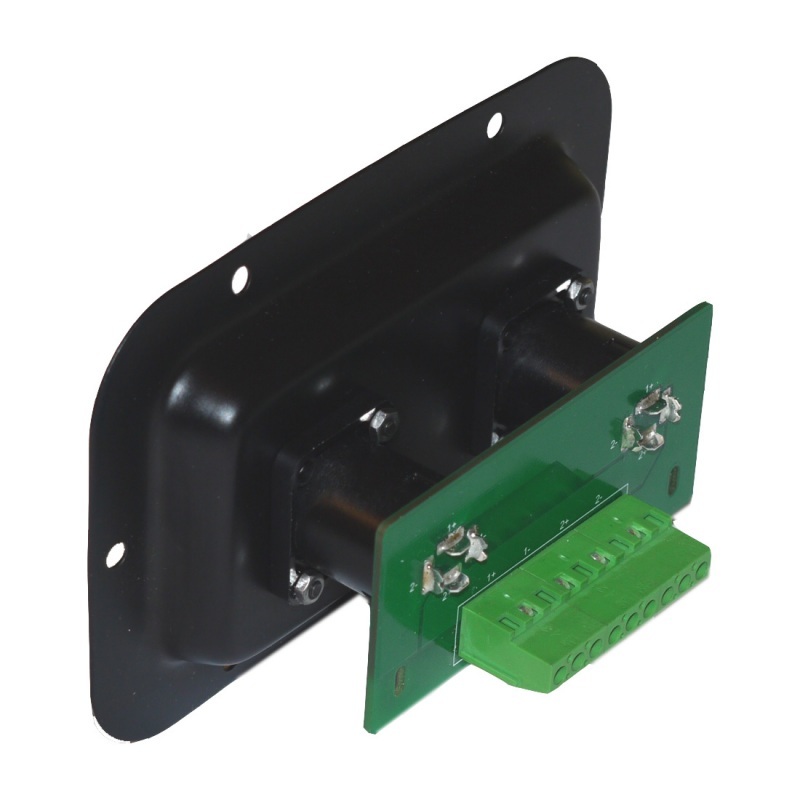 Connector Dish Kit with 2 x NL4MPXX Speakons, Terminal Block & PCB