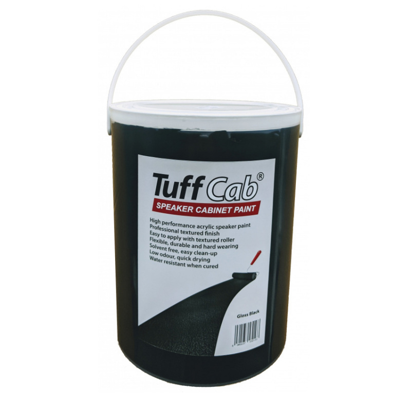 Tuff Cab Speaker Cabinet Paint - Gloss Black 5Kg