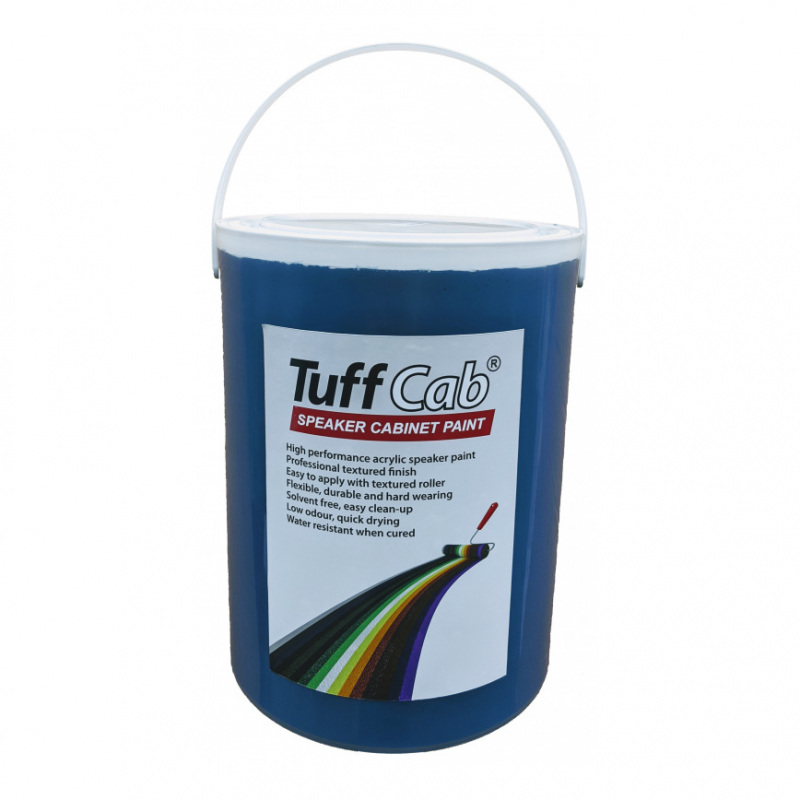 Tuff Cab Speaker Cabinet Paint - Turbo Blue 5Kg