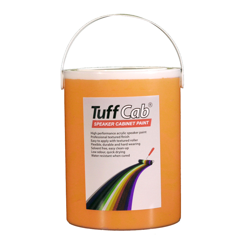 Tuff Cab Speaker Cabinet Paint - RAL 2004 Orange 5Kg