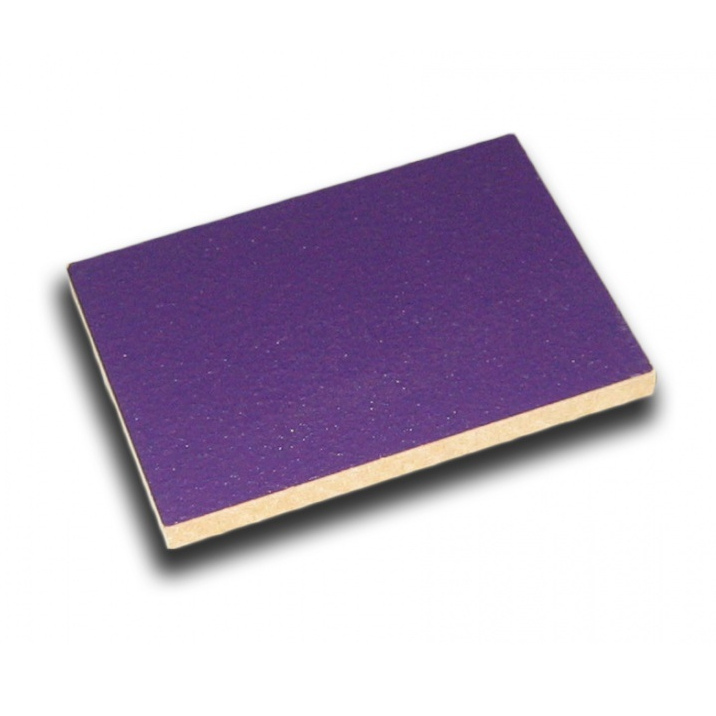 Sample board of Deep Purple 526C Tuff Cab