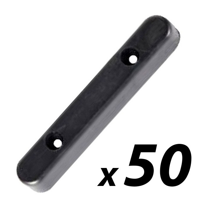 Pack of 50 x 100mm PVC Skid/Foot/Runner