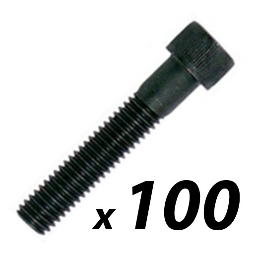 Pack of 100 Tuff Cab M5 x 30mm Socket Head Cap Screw