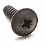 Self tap screw No 8 x 13mm flange head black