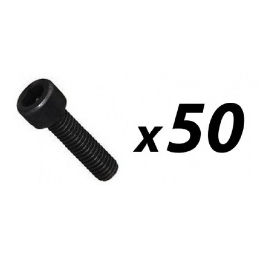 Pack of 50 :: M6 x 30mm Hex Key Bolt