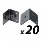 20 Pack of Tuff Cab M10 Right Angled M10 Fixing Point
