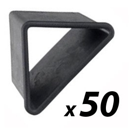 50 Pack of  Triangular Corner Bass Ports