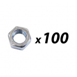 Pack of 100 Tuff Cab M5 Hex Full Nut