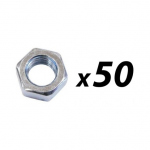 Pack of 50 Tuff Cab M5 Hex Full Nut