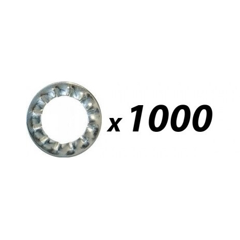 Pack of 1000 Tuff Cab M5 Internal Shake Proof Washer