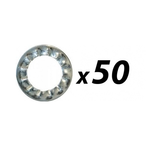 50 Pack of Tuff Cab M5 Internal Shake Proof Washer