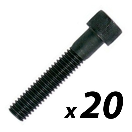 20 Pack of Tuff Cab M5 x 30mm Socket Head Cap Screw