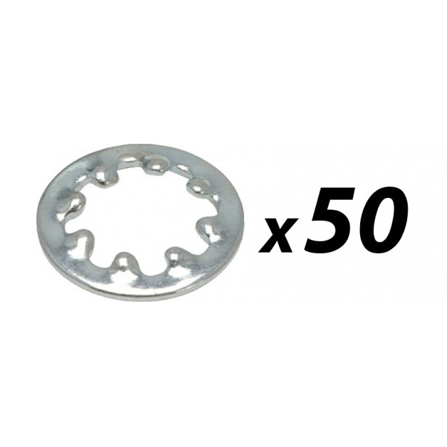 50 Pack of Tuff Cab M6 Internal Shake Proof Washer