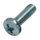 Tuff Cab M6 x 20mm Pozi Pan Head Screw Zinc Plated