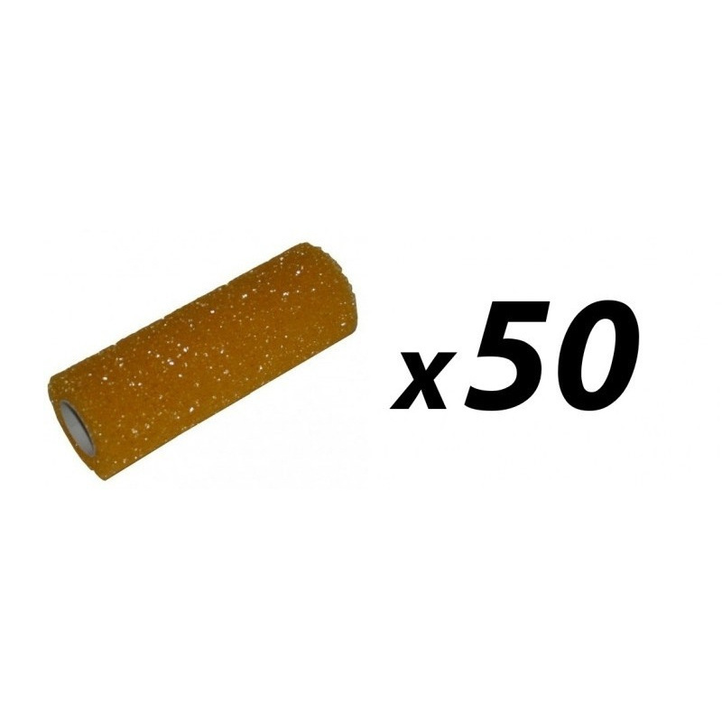 Trade Bulk Pack of 50 Large Textured Roller (9 inch)