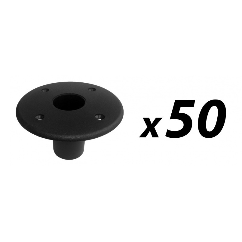 Trade Bulk Pack of 50 Tuff Cab Plastic Top Hats