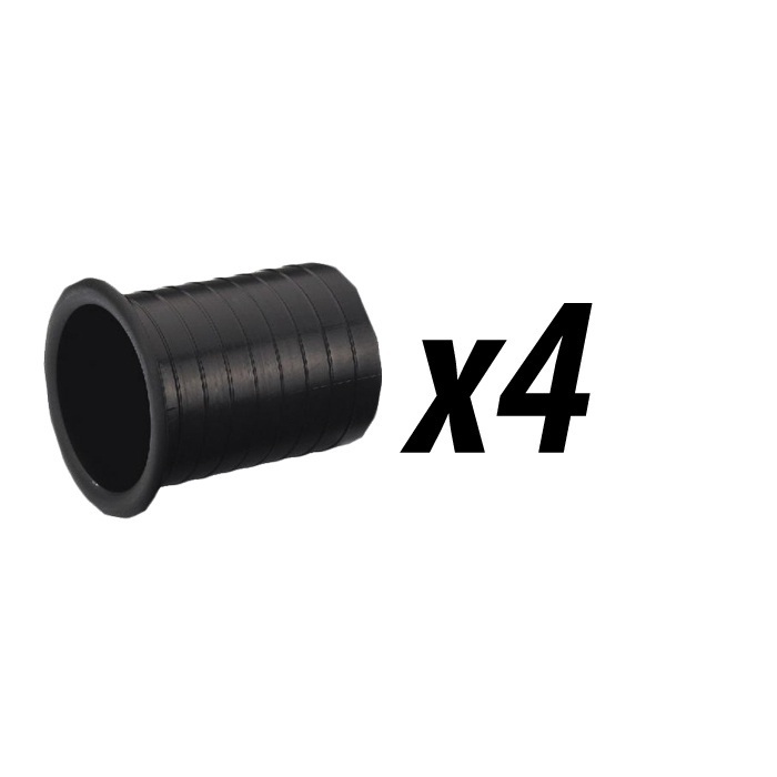 Pack of 4 75mm Bass Reflex Tuning Port Tube