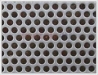 Click to see a larger image of 6mm Round Hole Steel Speaker Grille 915mm x 565mm- Black Powder Coated