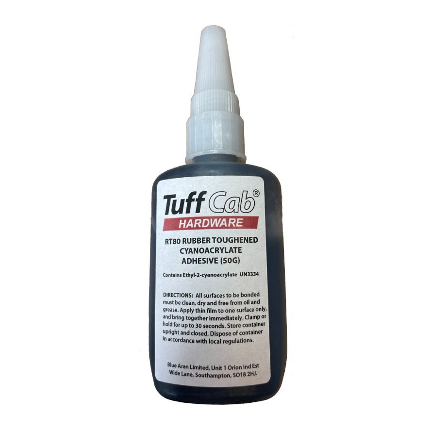 Rubber Toughened Cyanoacrylate Recone Adhesive Glue 50g