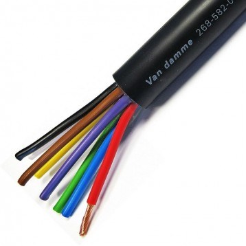 Van Damme Speaker Cable 8 core x 2.5mm 